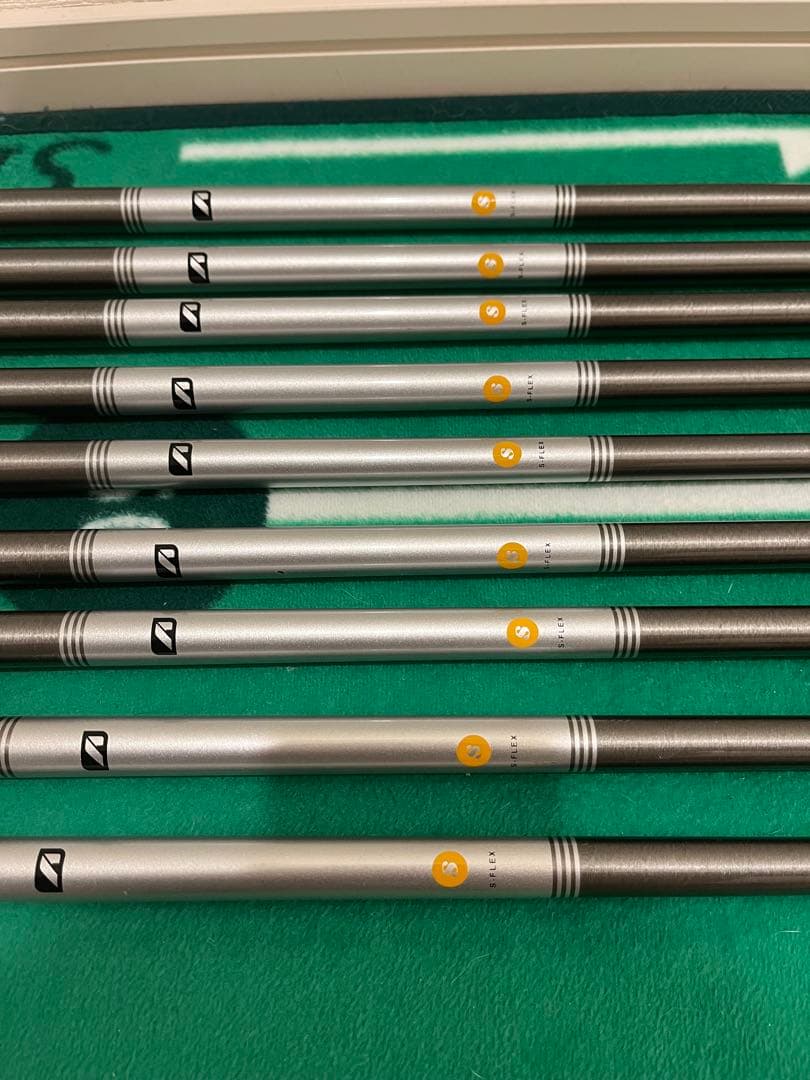 ★値下　スチールファイバー　i125cw【S】　4番〜P＋ウェッジ用2本　計9本