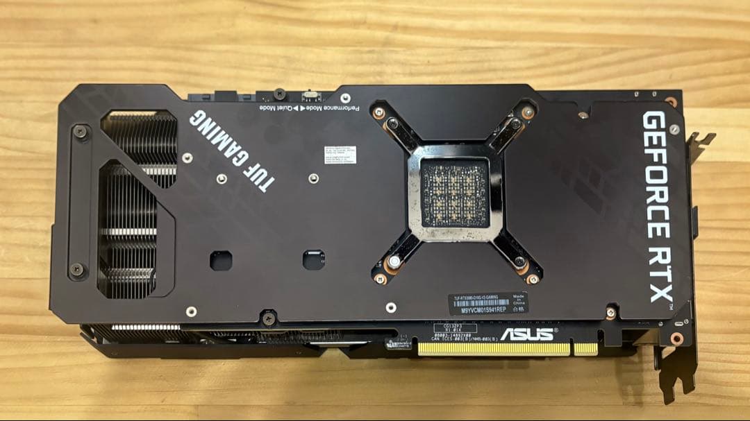 貴重です！OC版ASUS TUF GAMING RTX 3080 O10GB