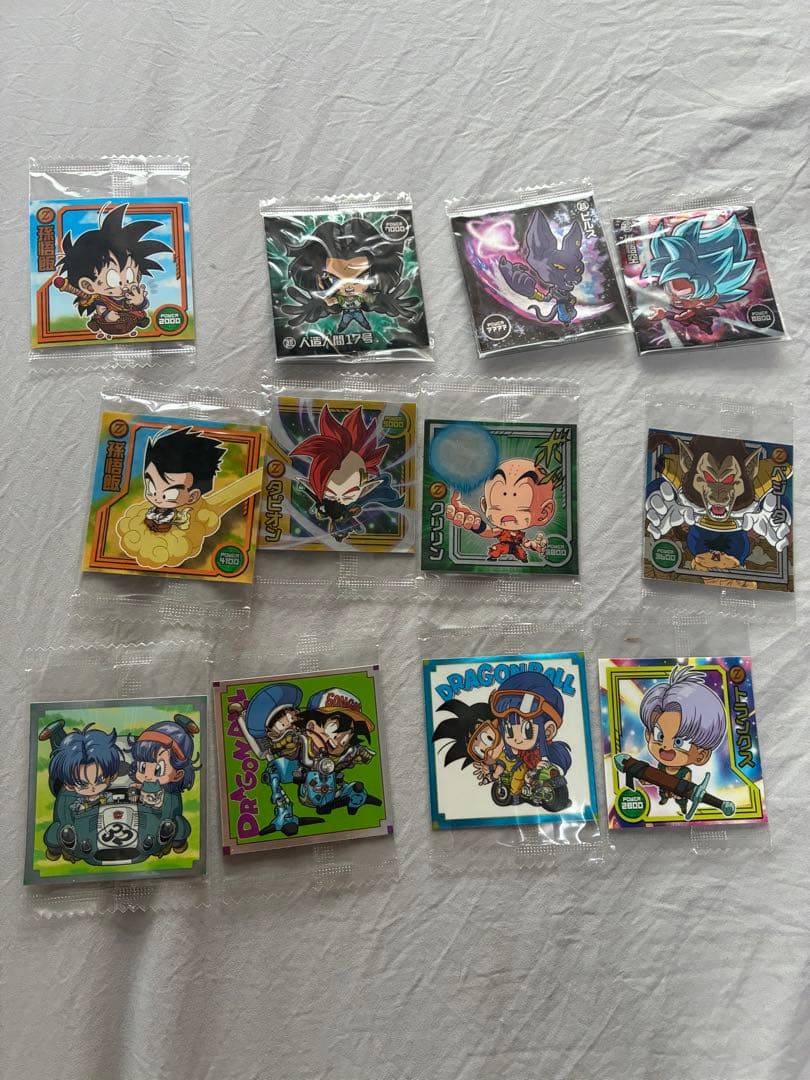 ドラゴンボールウエハース　シール　まとめ売り　SEC キラカード　引退品