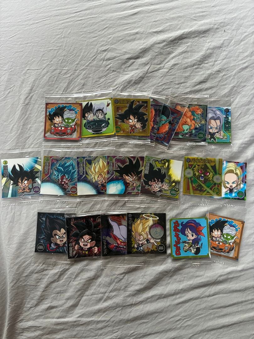 ドラゴンボールウエハース　シール　まとめ売り　SEC キラカード　引退品