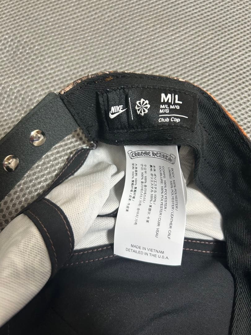 chrome hearts nocta nike cap M/L Mキャップ