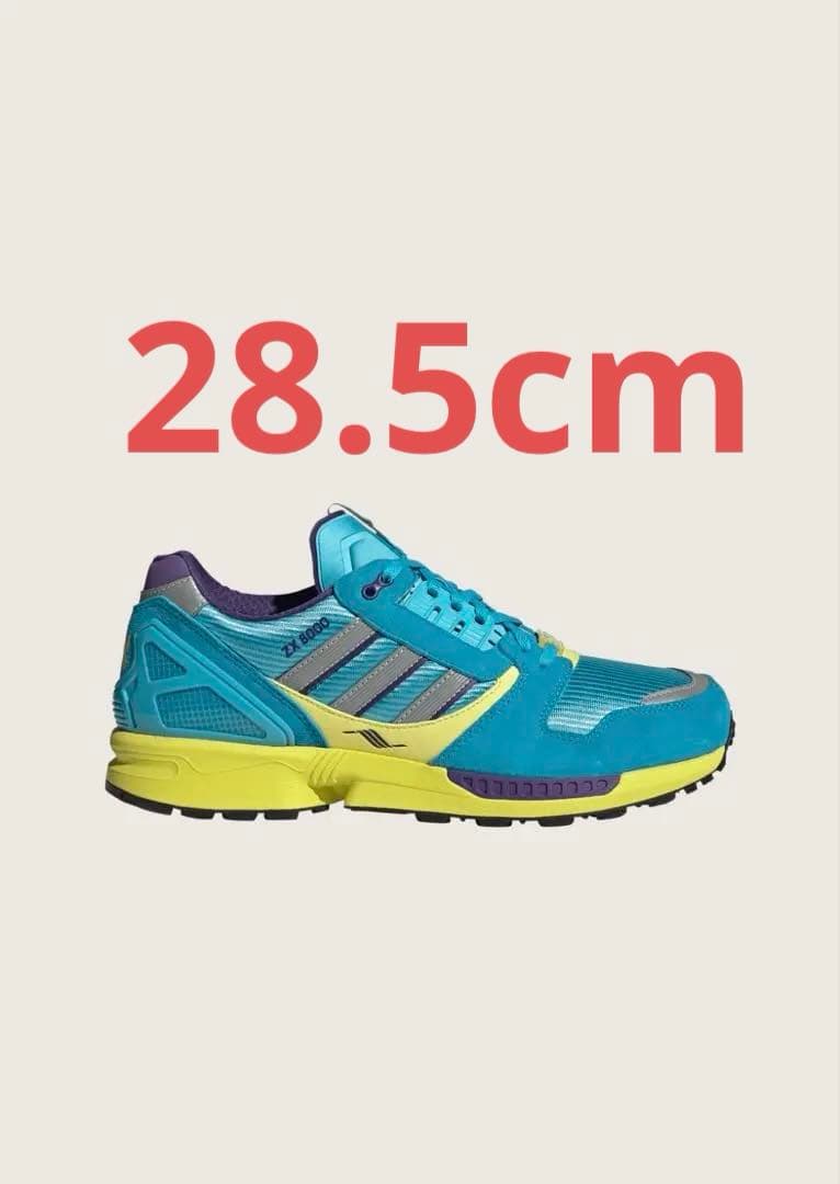 adidas ランニングシューズ ティール/イエロー