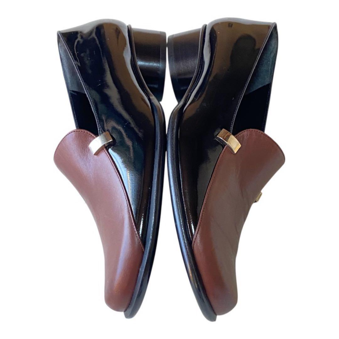 【希少】未使用品FENDIフェンディ靴ローファー 36.5 (23.5)レザー