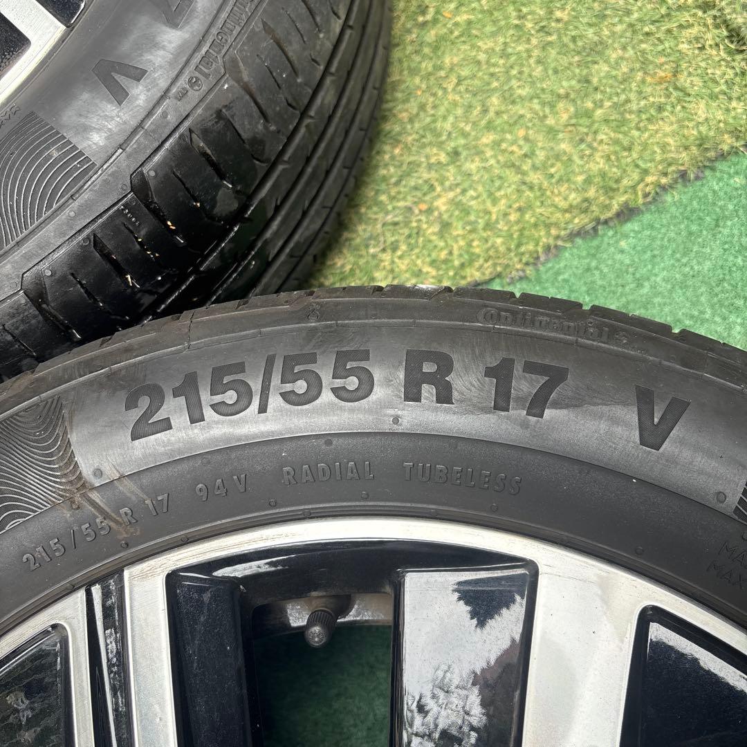 VW純正　215/55 R17 タイヤ・ホイールセット