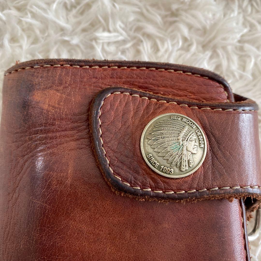 激レア！REDMOON レッドムーン　別注　長財布　ストラップ付き