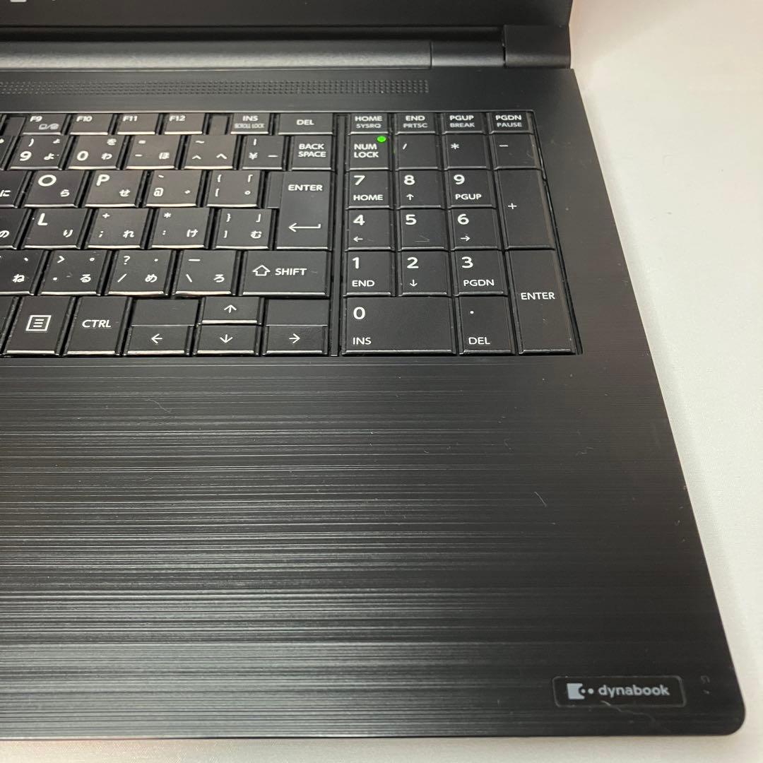 美品 dynabook B65 11世代 i7 16GB 512GB 15.6型