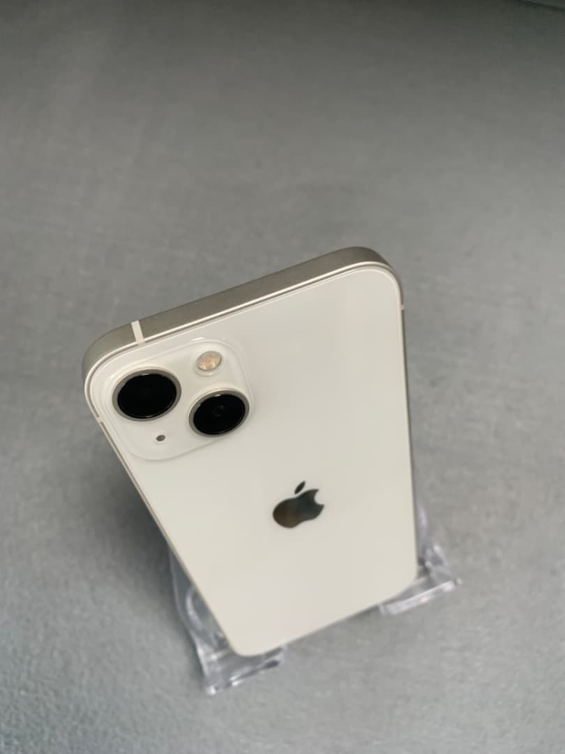 美品 国内版 SIMフリー iPhone13 128GB スターライト色