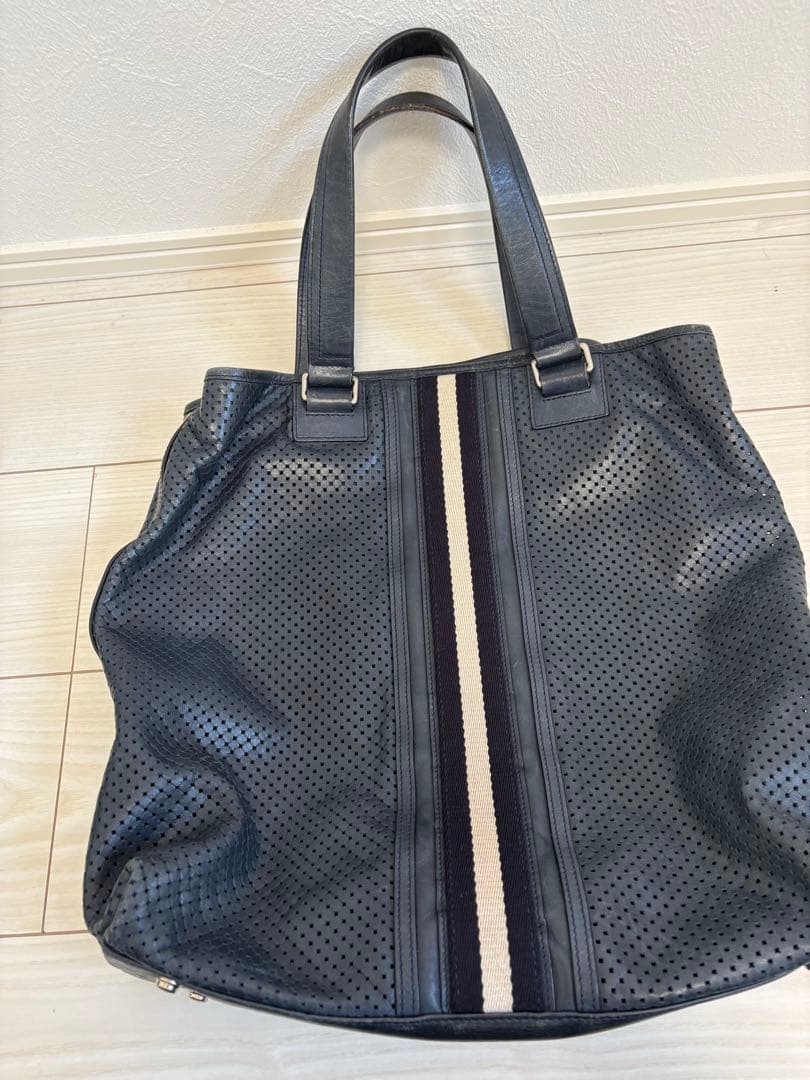 BALLY バリー ネイビー トートバッグ