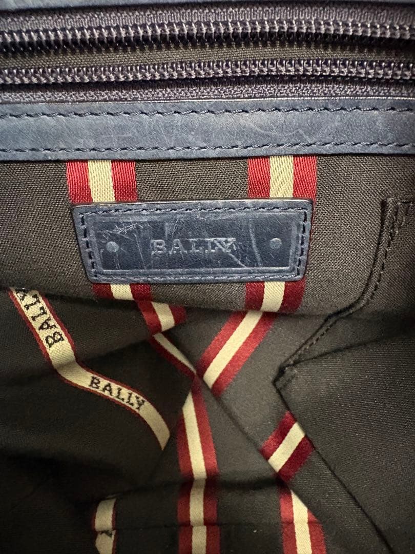 BALLY バリー ネイビー トートバッグ