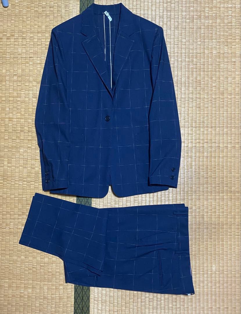 【bunsan】カスリライトウェイト　スーツ　Paul Smith