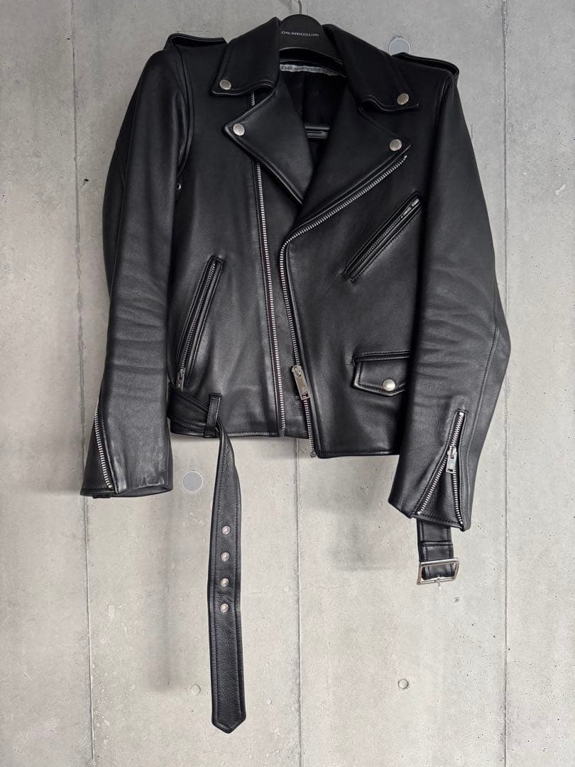 【極美品】ジョンローレンスサリバン/ライダースジャケット/6