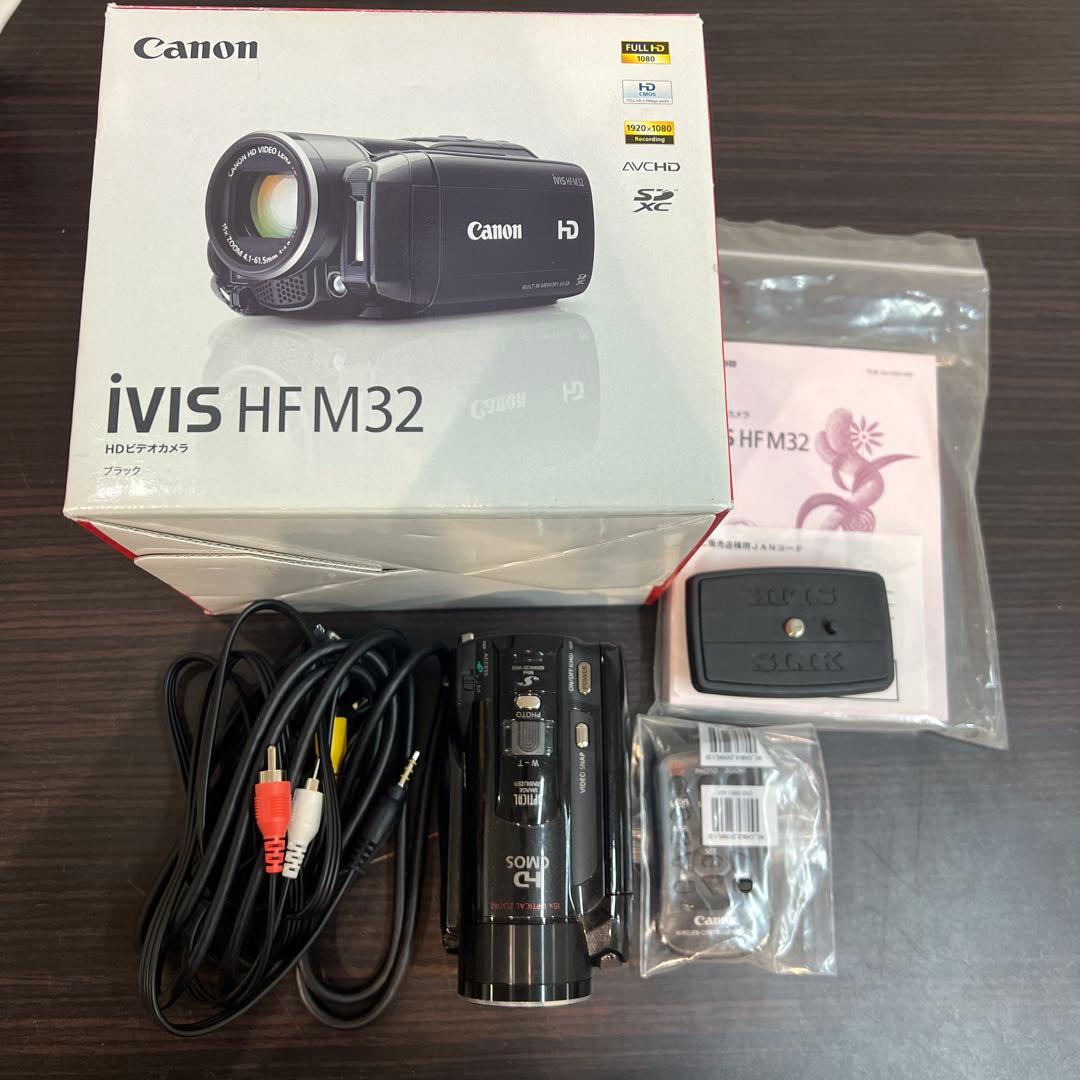 Canon iVIS HF M32 ビデオカメラ 本体　動作未確認