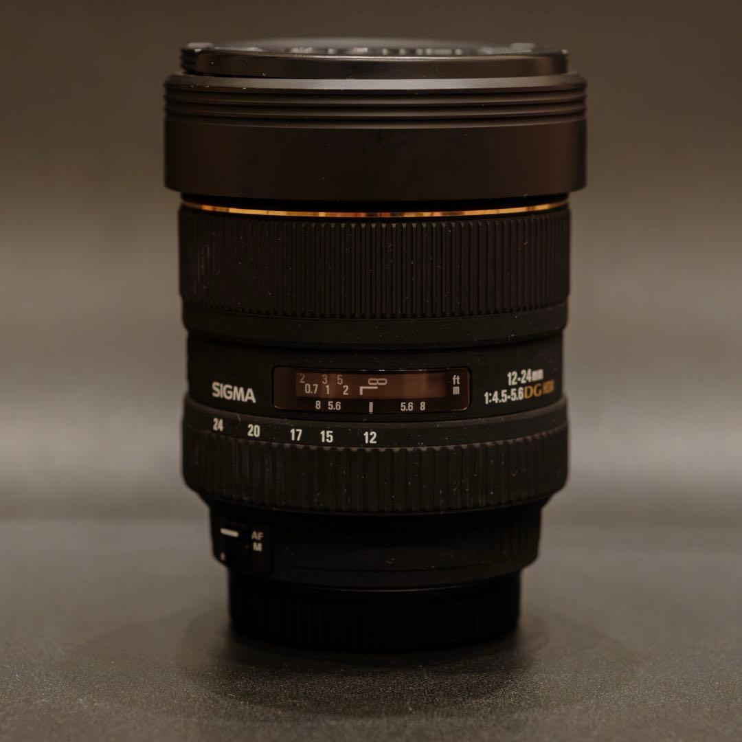 美品 SIGMA 12-24mm F4.5-5.6 EX DG EFマウント