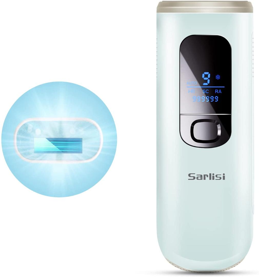 Sarlisi 脱毛器 冷感 99万発 9段階 連続照射 IPL 男女兼用