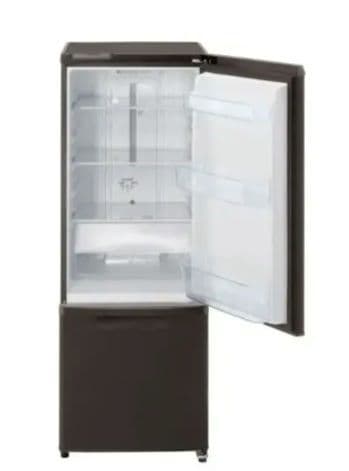 【美品】パナソニック 冷蔵庫 168L マットブラック NR-B17DW-T