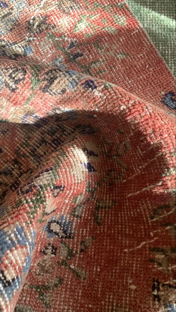 70×237 \"SAKURA” ViNTAGE TURKiSH RUG