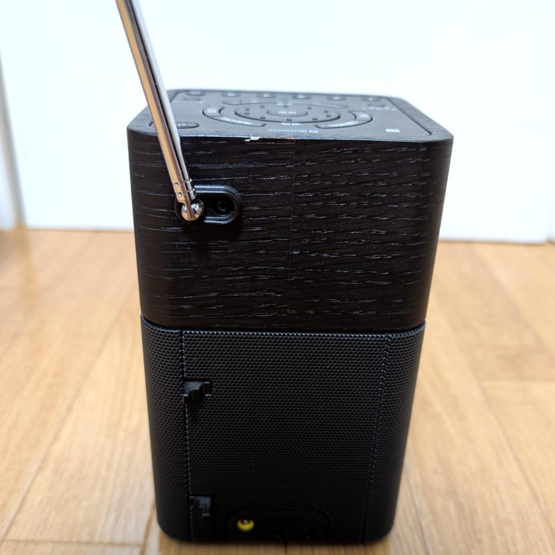 【ラジオ付き】ソニー Bluetoothスピーカー SRF-V1BT 黒