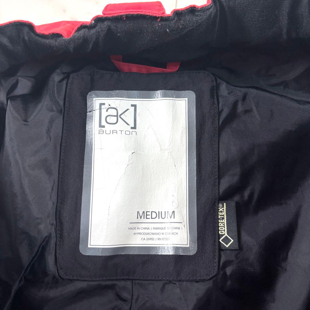Burton [ak] バートン ゴアテックス スノーボード パンツ 赤 M