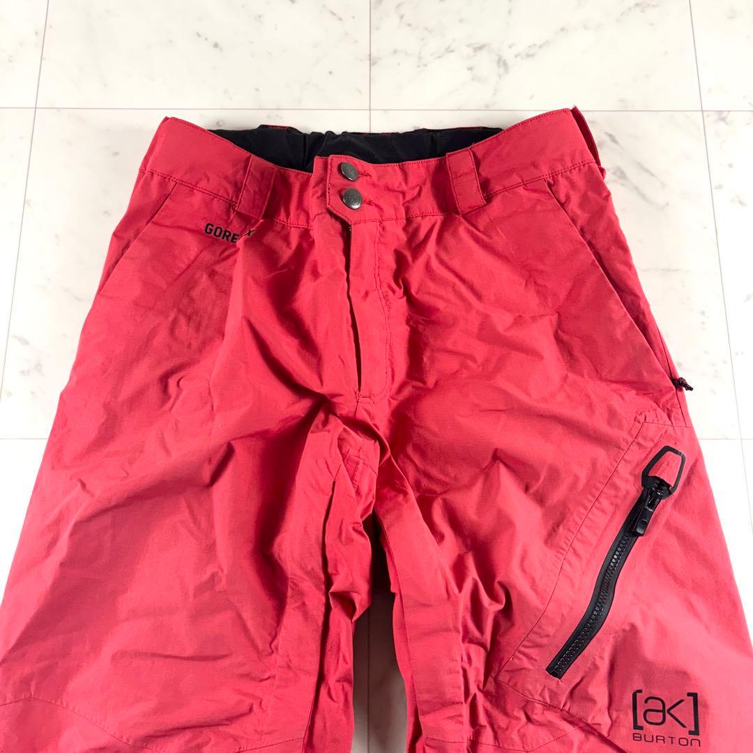 Burton [ak] バートン ゴアテックス スノーボード パンツ 赤 M