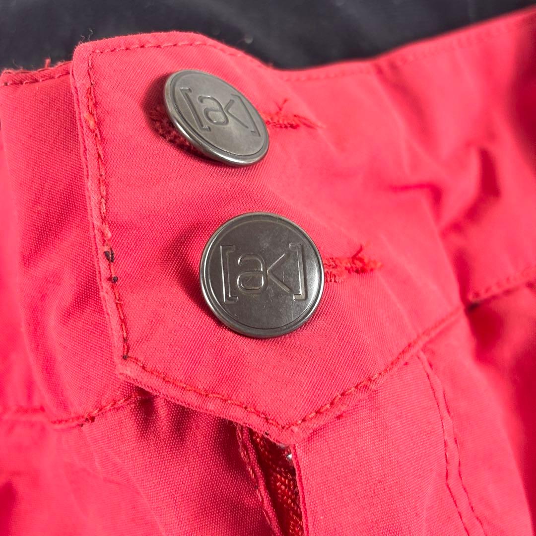 Burton [ak] バートン ゴアテックス スノーボード パンツ 赤 M