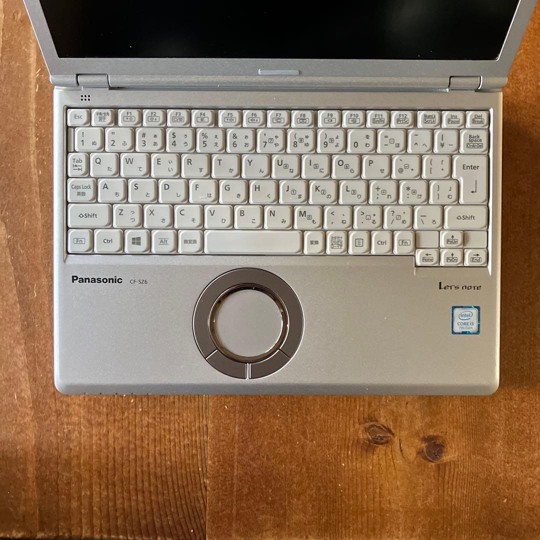 Panasonic CF-SZ6 レッツノート 美品 バッテリー最大容量90%