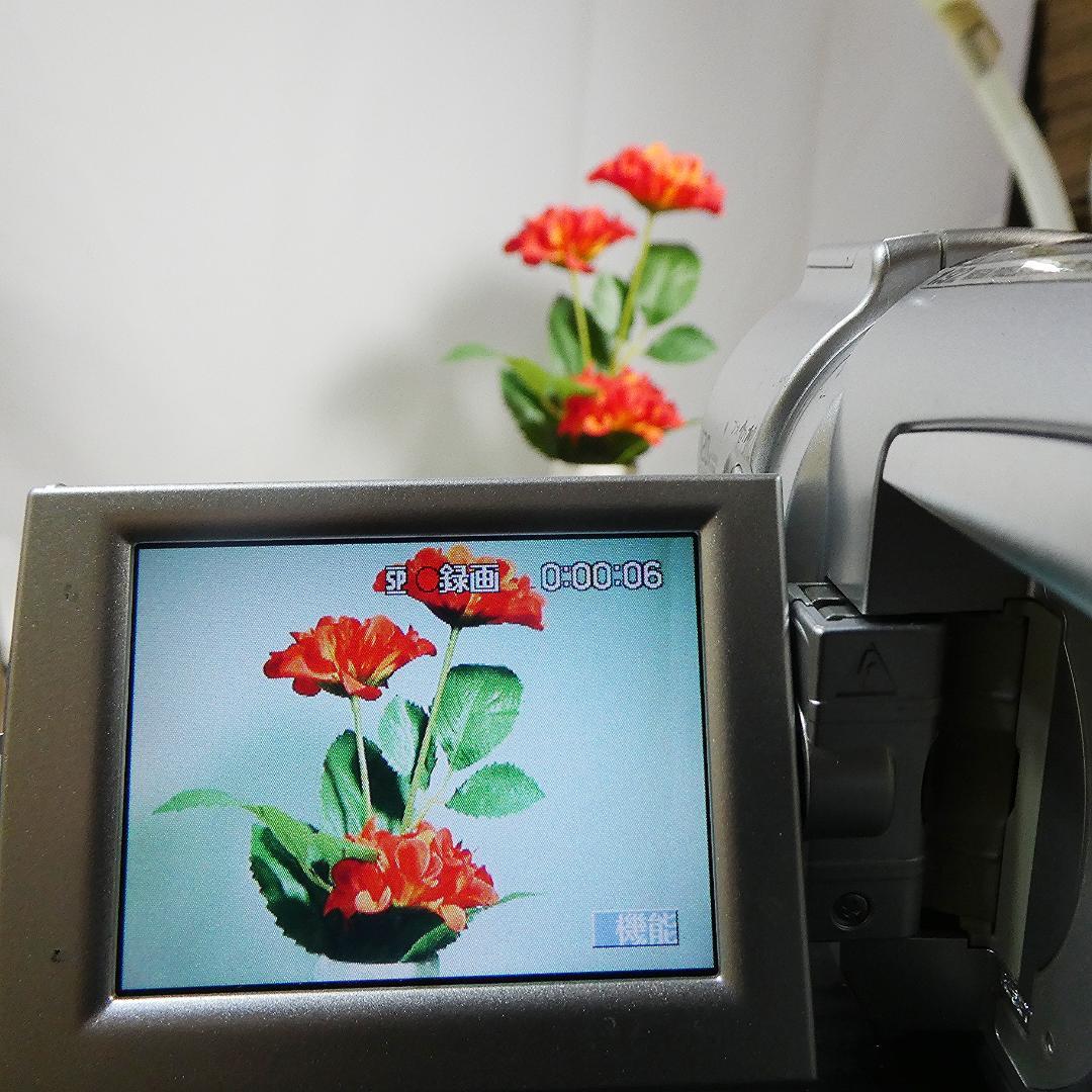 動作品 ソニーDCR-TRV70 MiniDV ビデオカメラ DVDダビングに