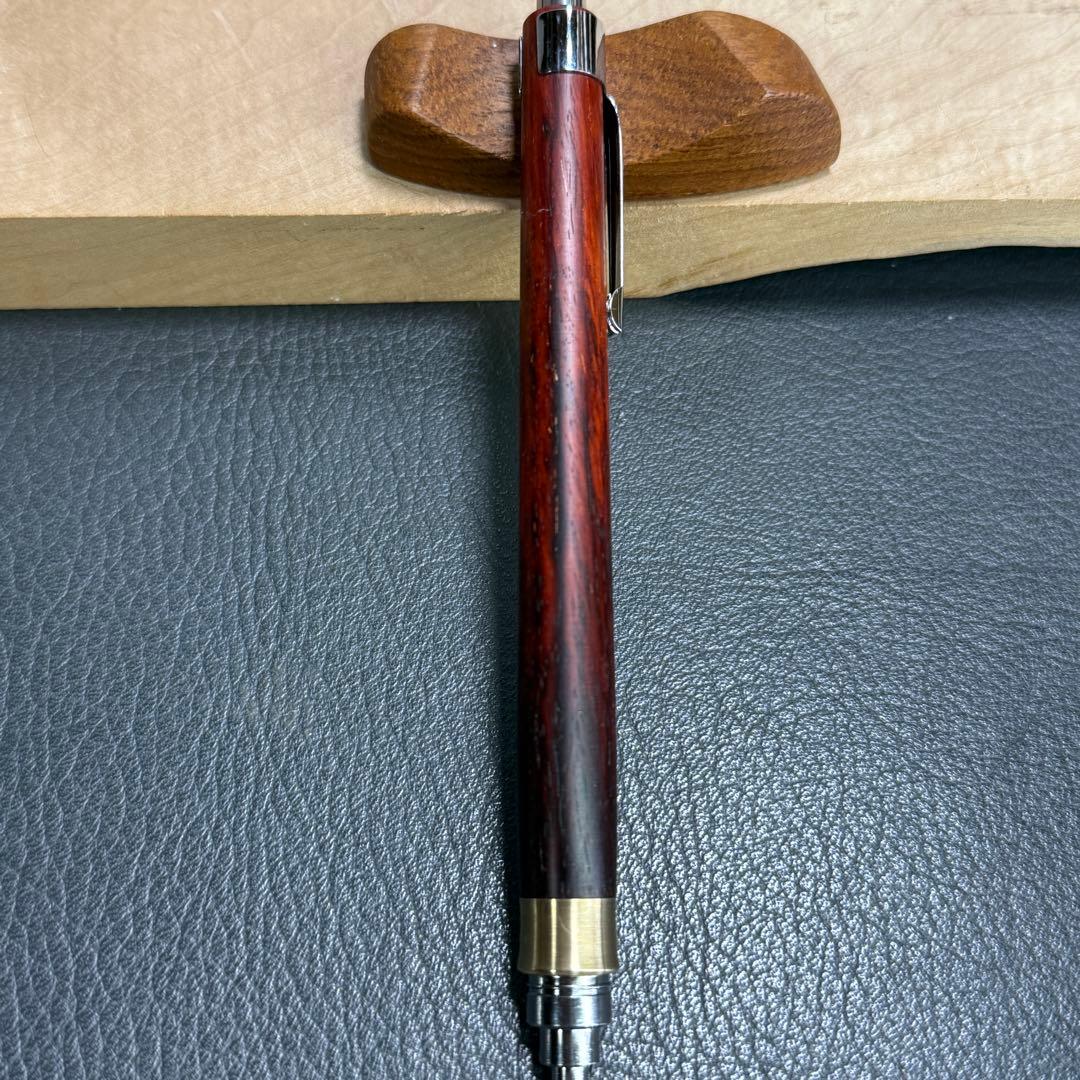 187紅木　木製シャーペン　最強低重心R 真鍮