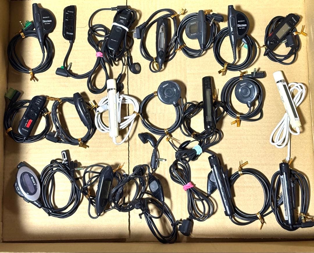 SONY カセット MD CD等 リモコン ジャンク品　40本まとめセット②