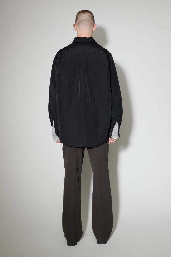 7万 アワーレガシー テックボロウド ジャケット パデッド ブラック 中綿シャツ