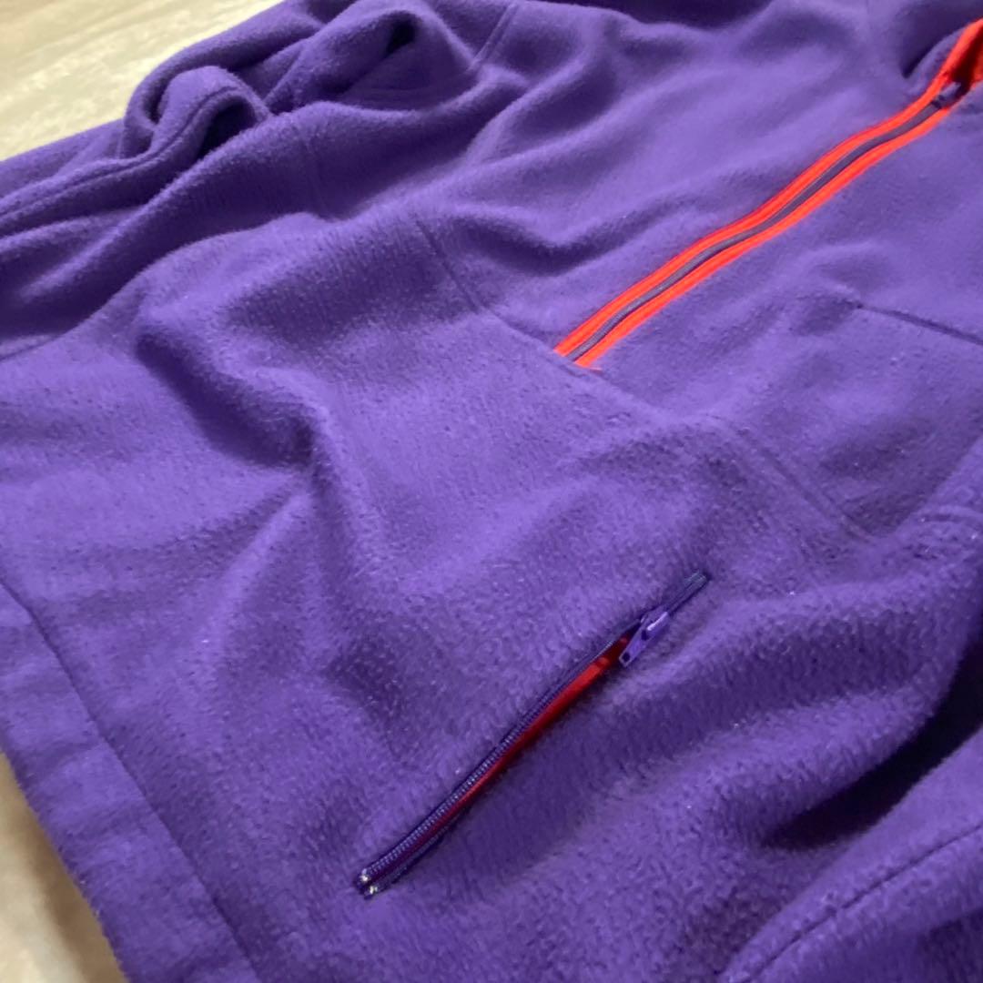 90s OLD GAP グリセード ナイロンジャケット リバーシブル 赤/紫