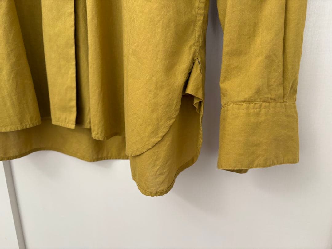 お*り様 マーガレットハウエル　シャツ　ブラウス　イエロー