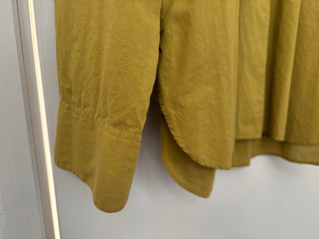 お*り様 マーガレットハウエル　シャツ　ブラウス　イエロー