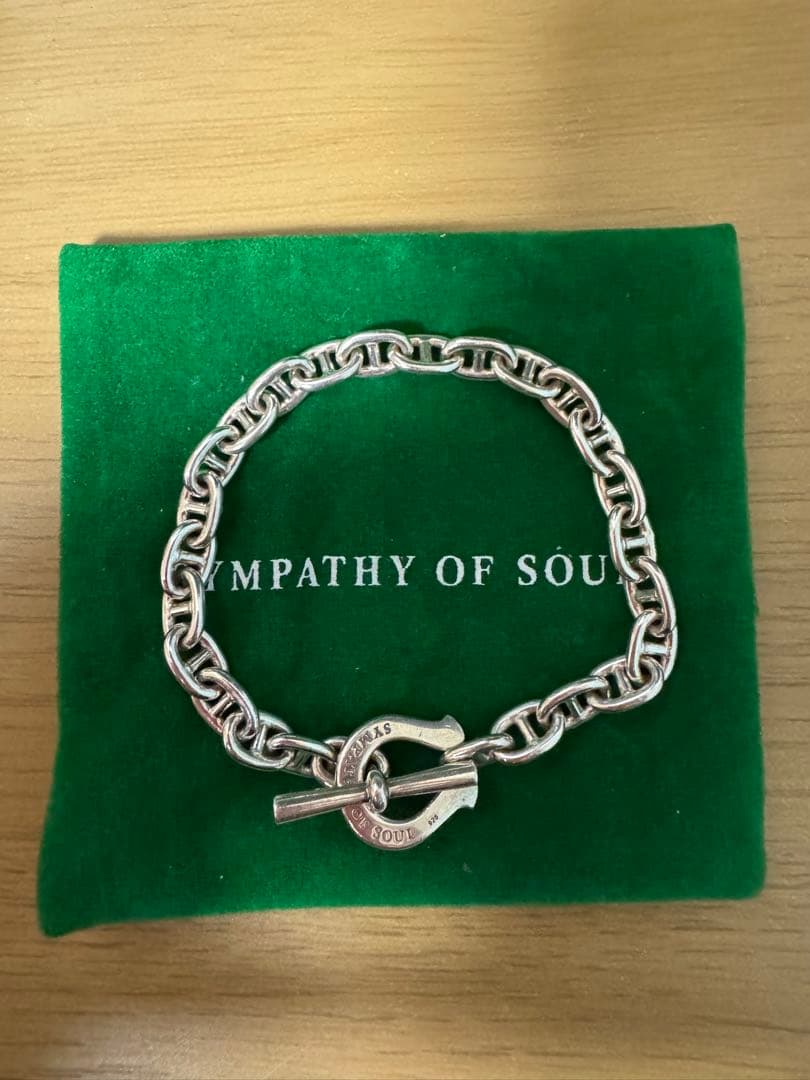 SYMPATHY OF SOULのジュエルチェーンブレスレット