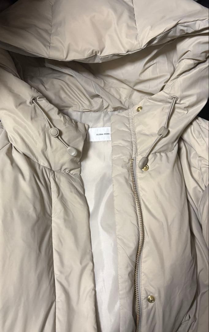今季global work❤️美品　エアリュクス　軽いダウンコート　ダウン85%