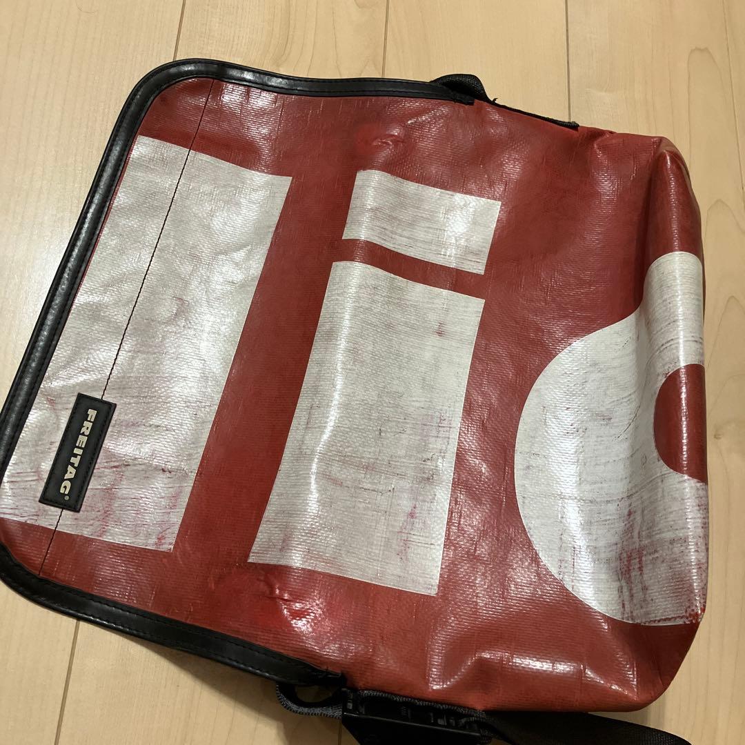 【新着】FREITAG メッセンジャーバッグ レッド/ホワイト サーフサイド6