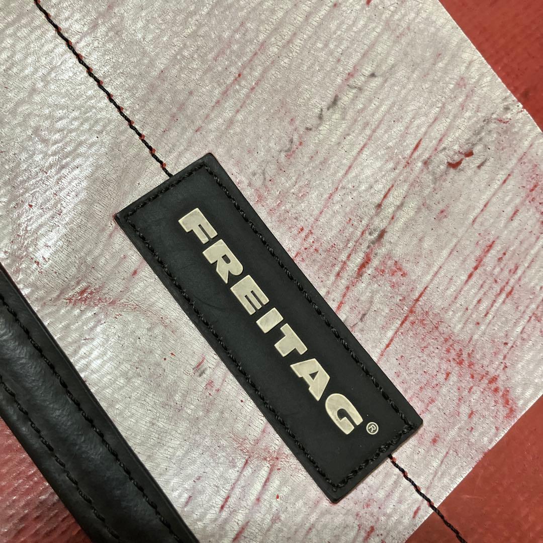【新着】FREITAG メッセンジャーバッグ レッド/ホワイト サーフサイド6