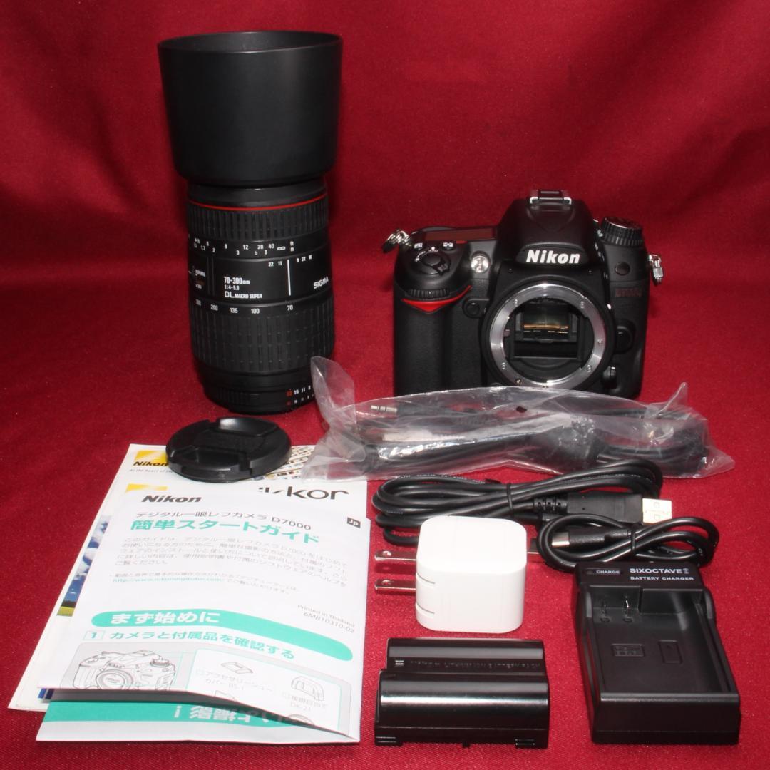 ✨スマホ転送セット付き✨❤️Nikon D7000 超望遠レンズセット❤️