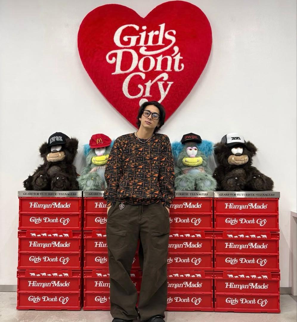 トップス BoTT x VERDY Ribbon Eyes Printed Knit