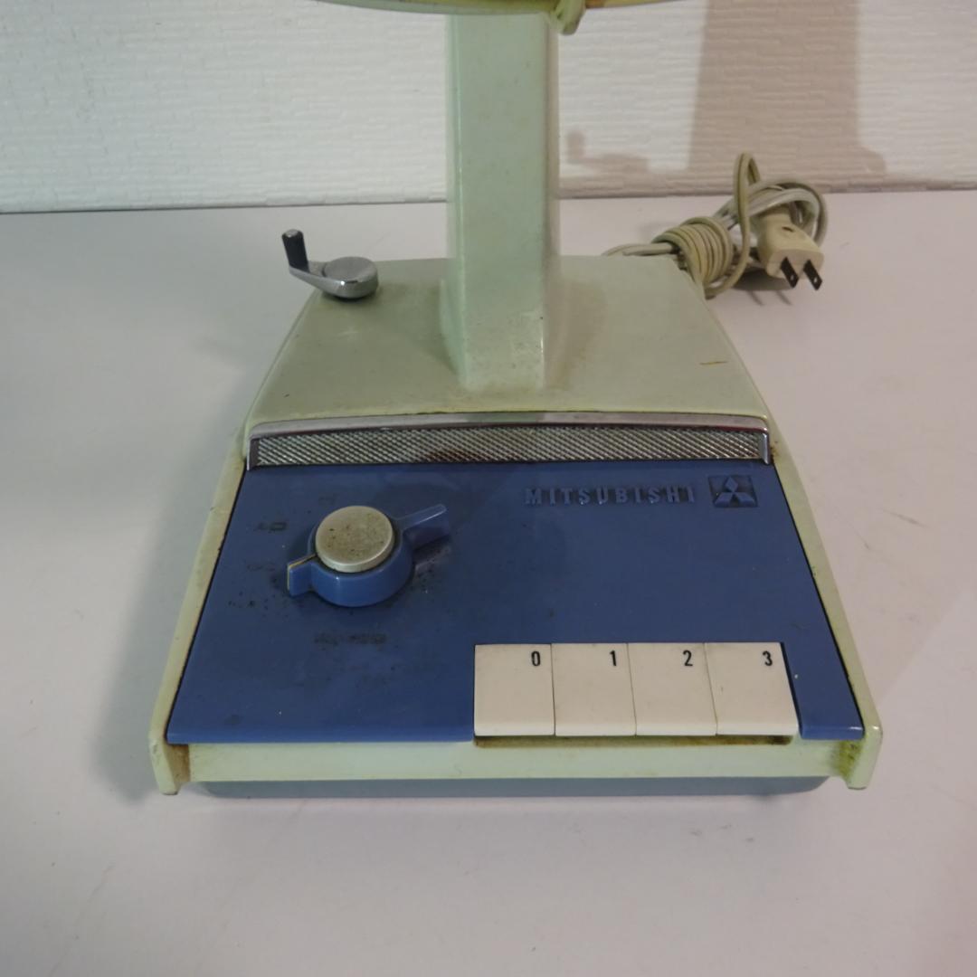 0204Y【動作品】三菱電機 扇風機 D30-F 昭和レトロ 箱有り
