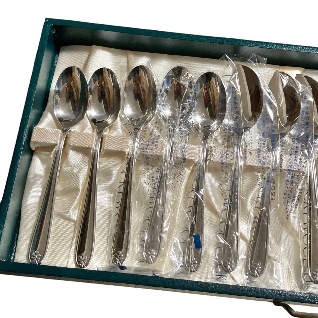 ラッキーウッド　18-10 マリエッタ　40本　カトラリー　フルセット