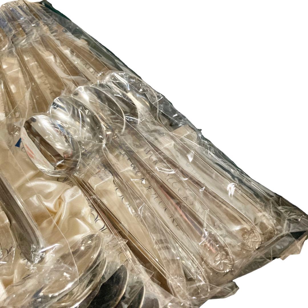 ラッキーウッド　18-10 マリエッタ　40本　カトラリー　フルセット