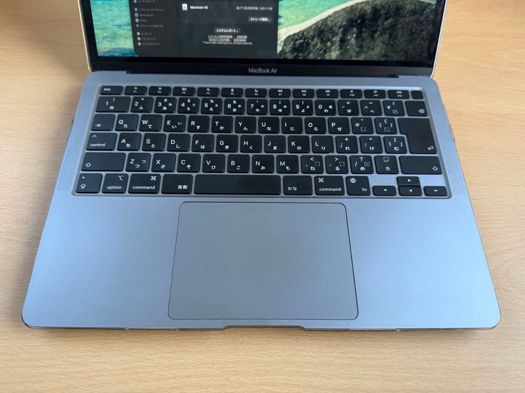 Apple MacBook Air 本体 充電器付き