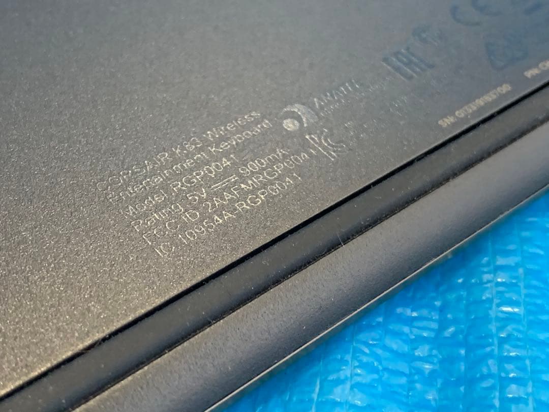 CORSAIR コルセア K83 ワイヤレス エンターテイメントキーボード