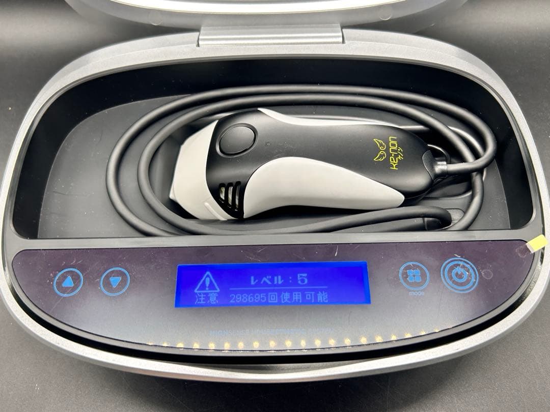 ケノン 脱毛器 NIPL-2080 使用回数少なめ