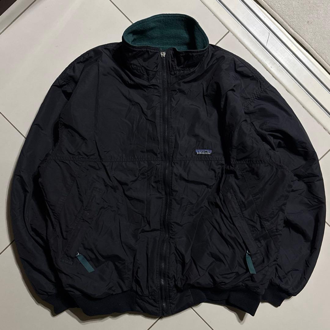 90's Patagonia USA製 シェルドシンチラ ブラック XL