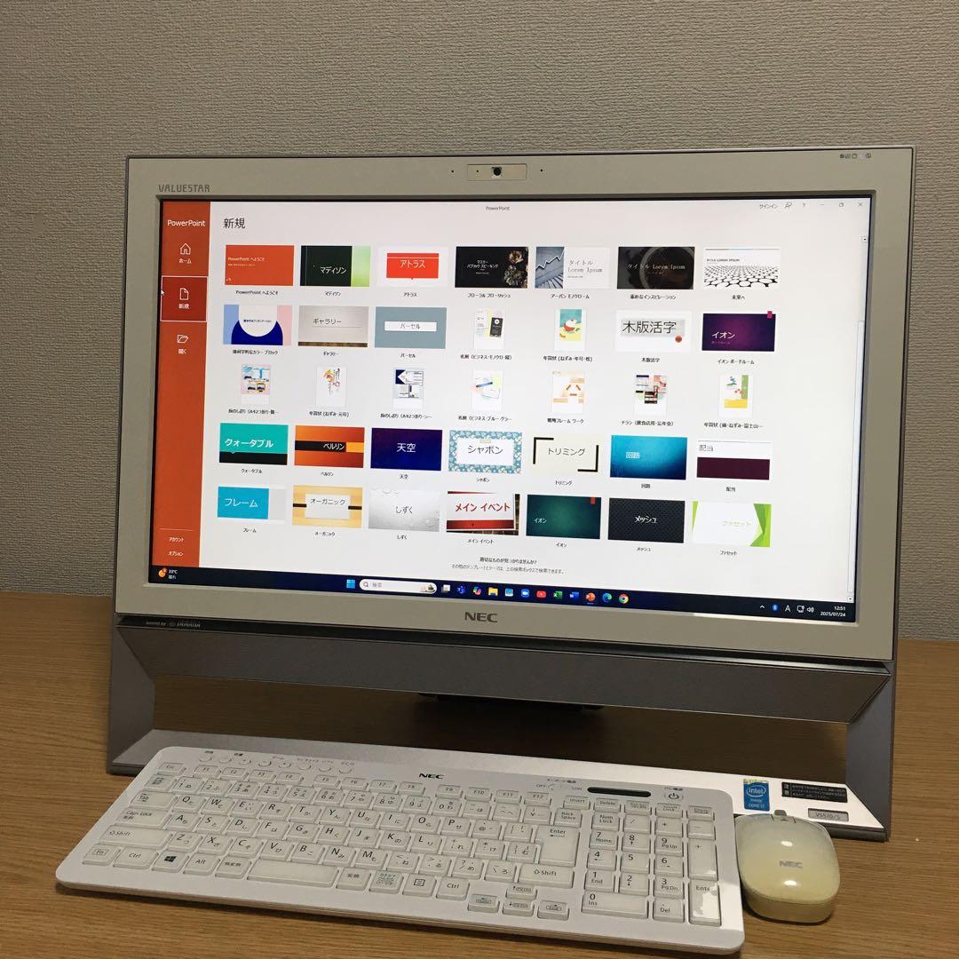 NEC VALUESTAR 地デジ 一体型 デスクトップ i7 SSD 21.5