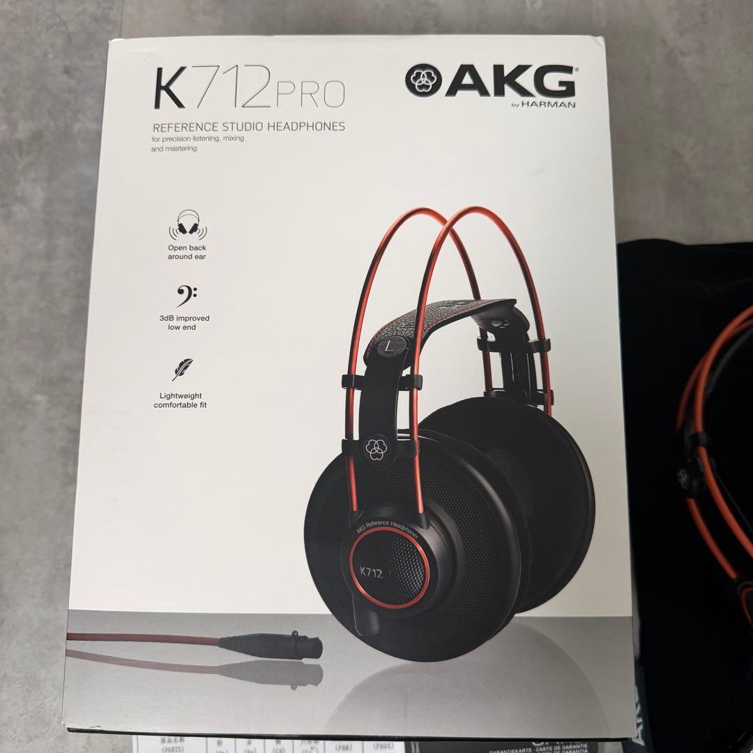 AKG K712 PRO ヘッドフォン