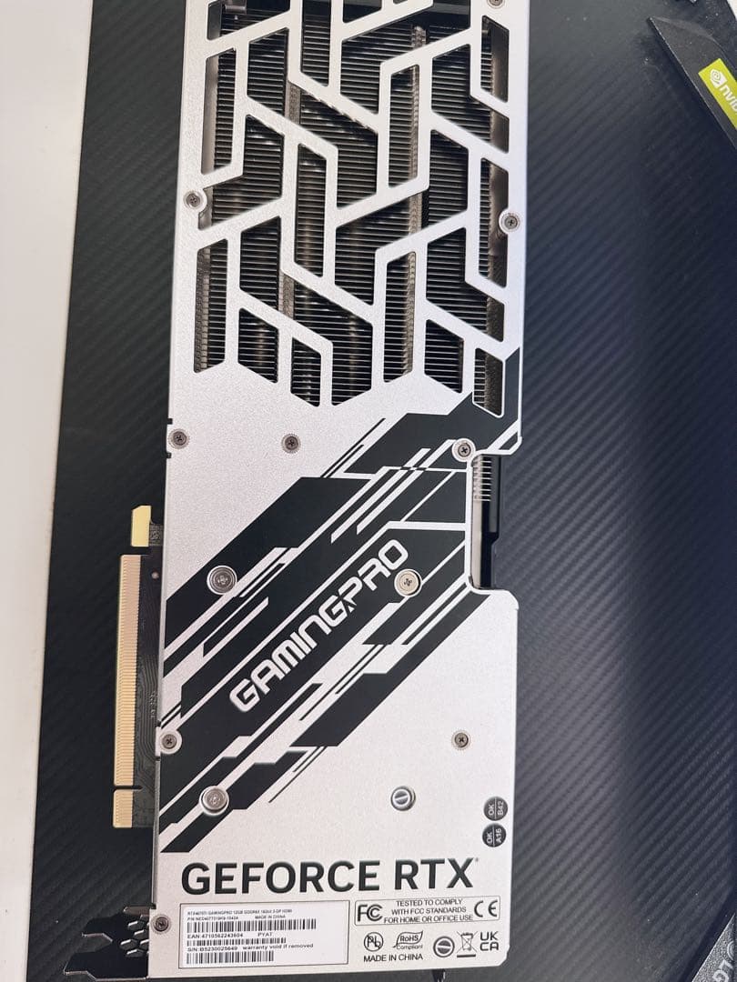 グラフィックボード・グラボ・ビデオカード PALIT GeForce RTX 4070 Ti 12GB GAMINGPRO