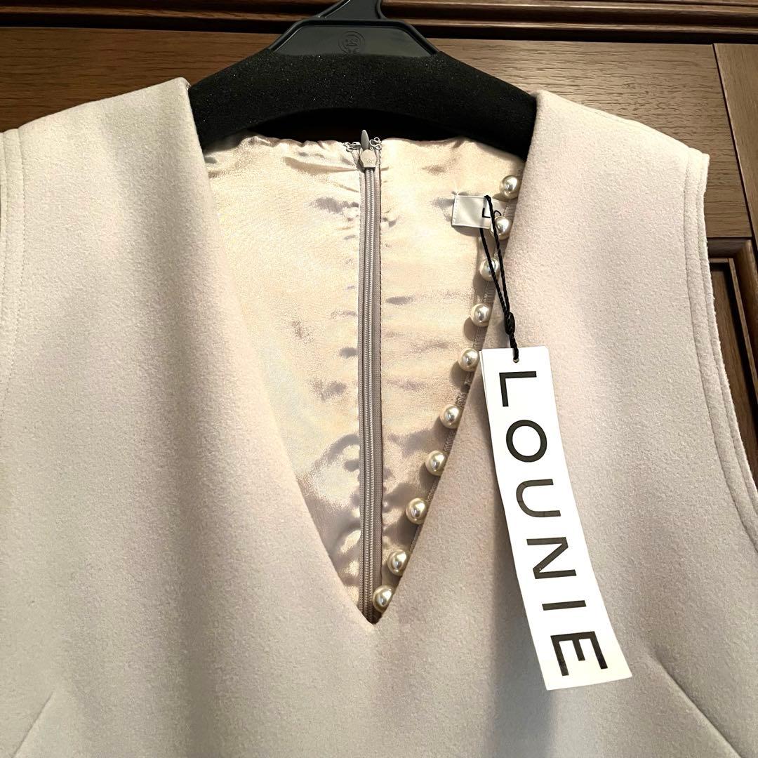 ✨新品✨2WAY✨LOUNIE ルーニィ Vネックジャンパースカート 40（L）