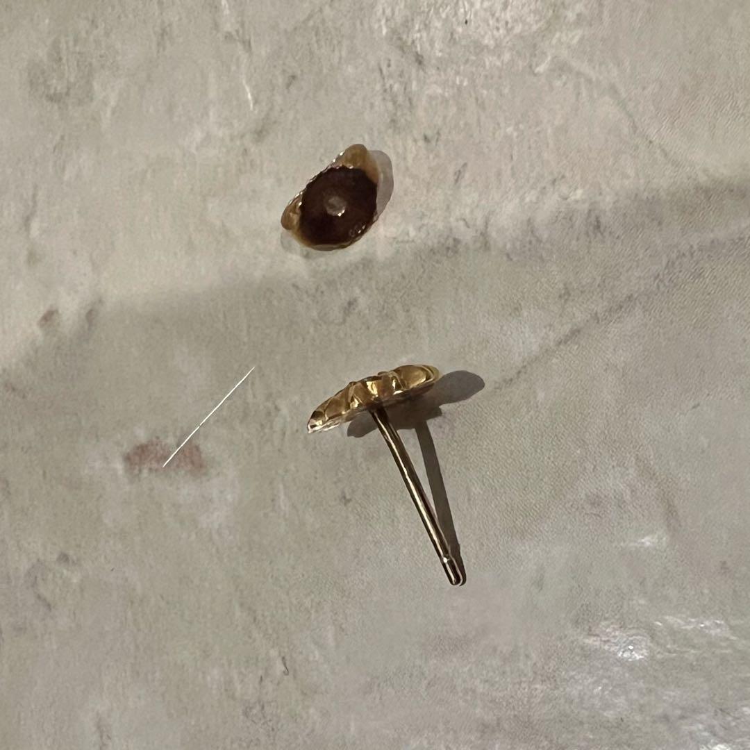 Chrome Hearts クロムハーツ CHプラススタッドピアス ダイヤ22k